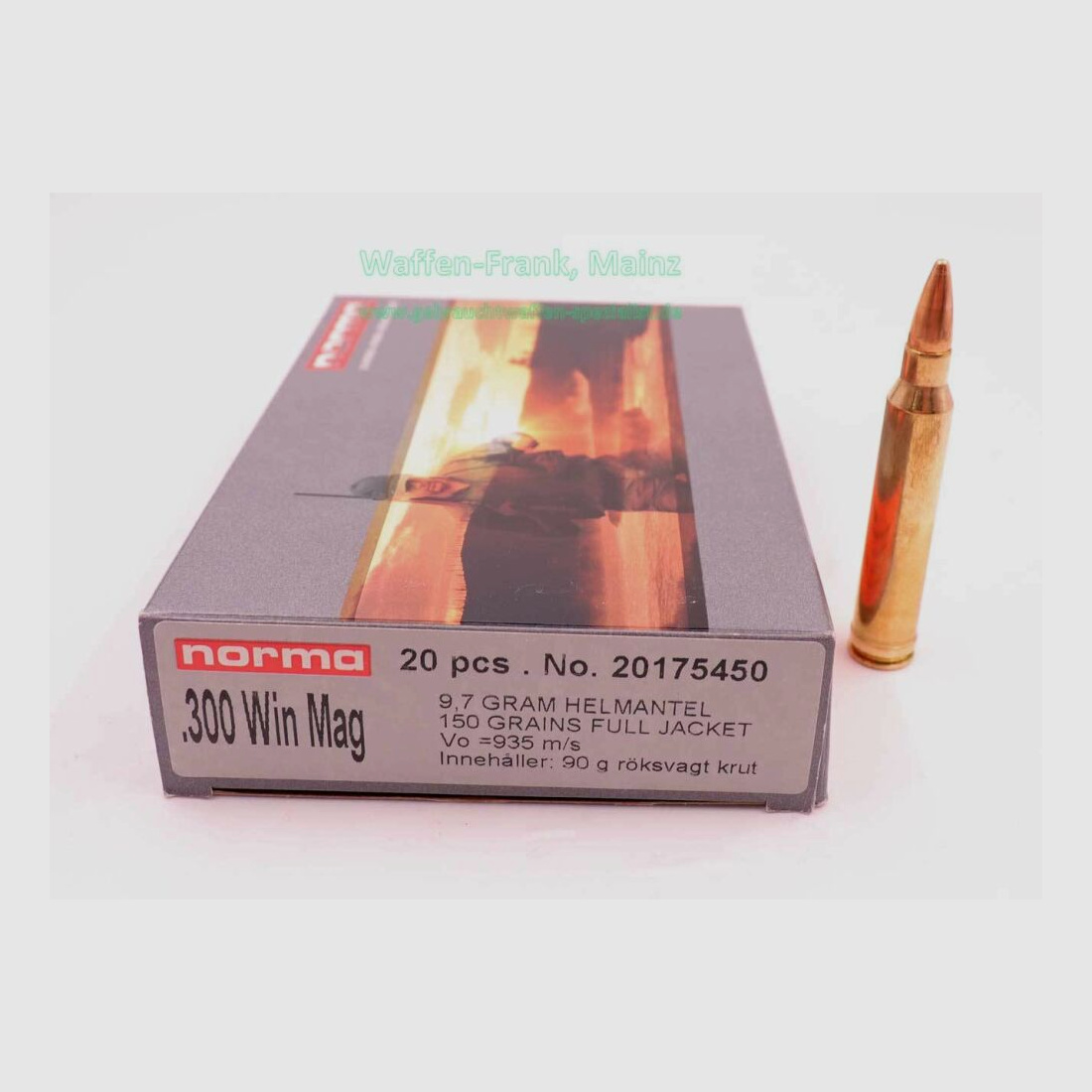 Norma rifle cartridges .300WinMag