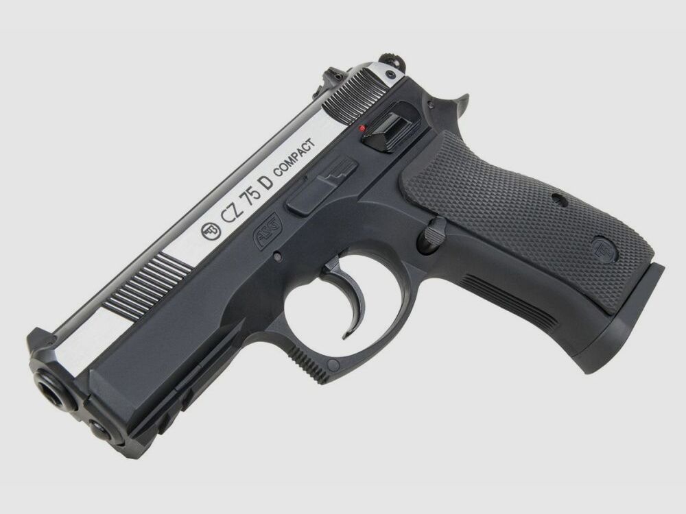 CZ 75D Compact Bicolor 4,5mm BB Druckluft Co2 Non BlowBack