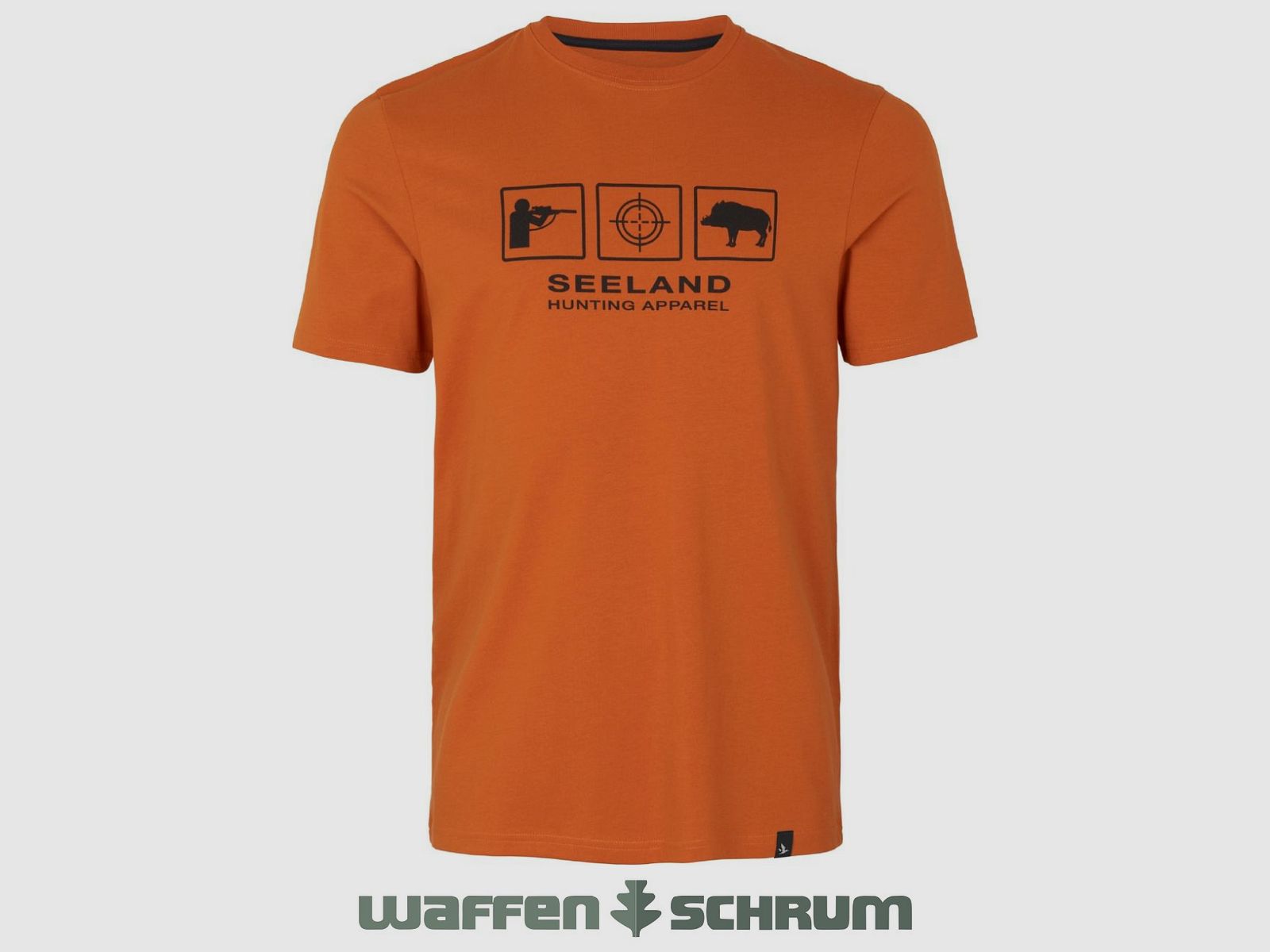 Seeland T-Shirt Lanner Gold Flame
