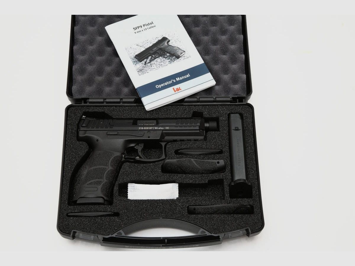 Pistolet Heckler & Koch SFP 9 - SF OR SD czarny kal. 9x19mm, zdjęcie 3 z 4