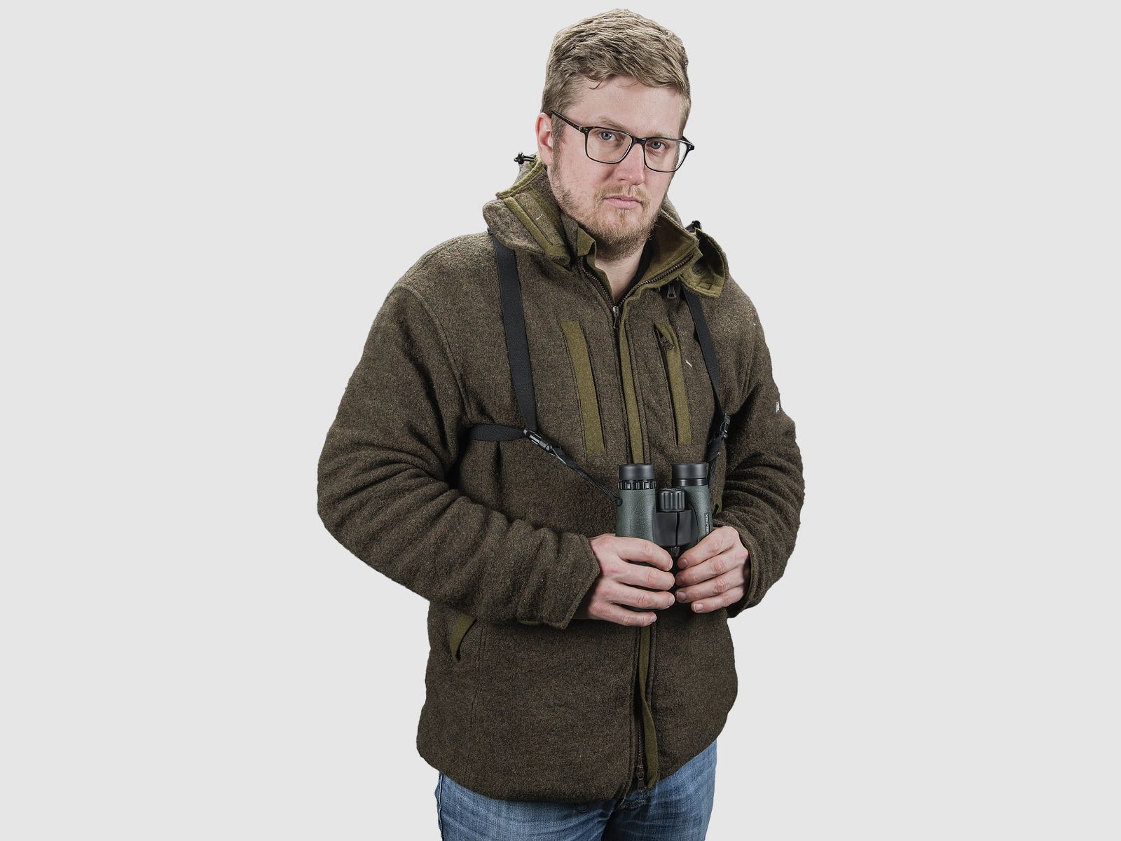 Cintura di trasporto "flexistar" per binocoli