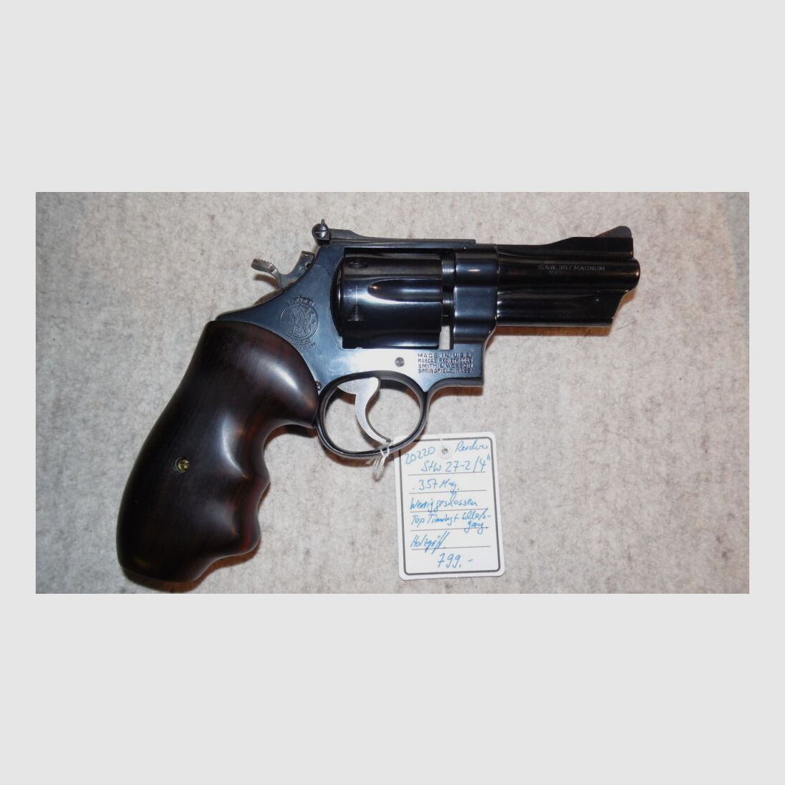 Smith & Wesson Mod 27-2 / 4 inch