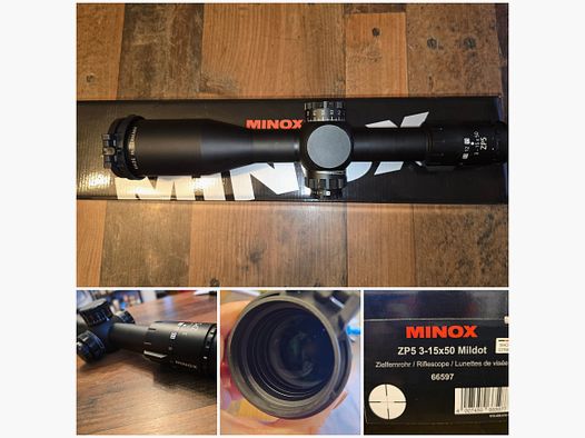 MINOX Zielfernrohr PRO ZP5 3-15x50