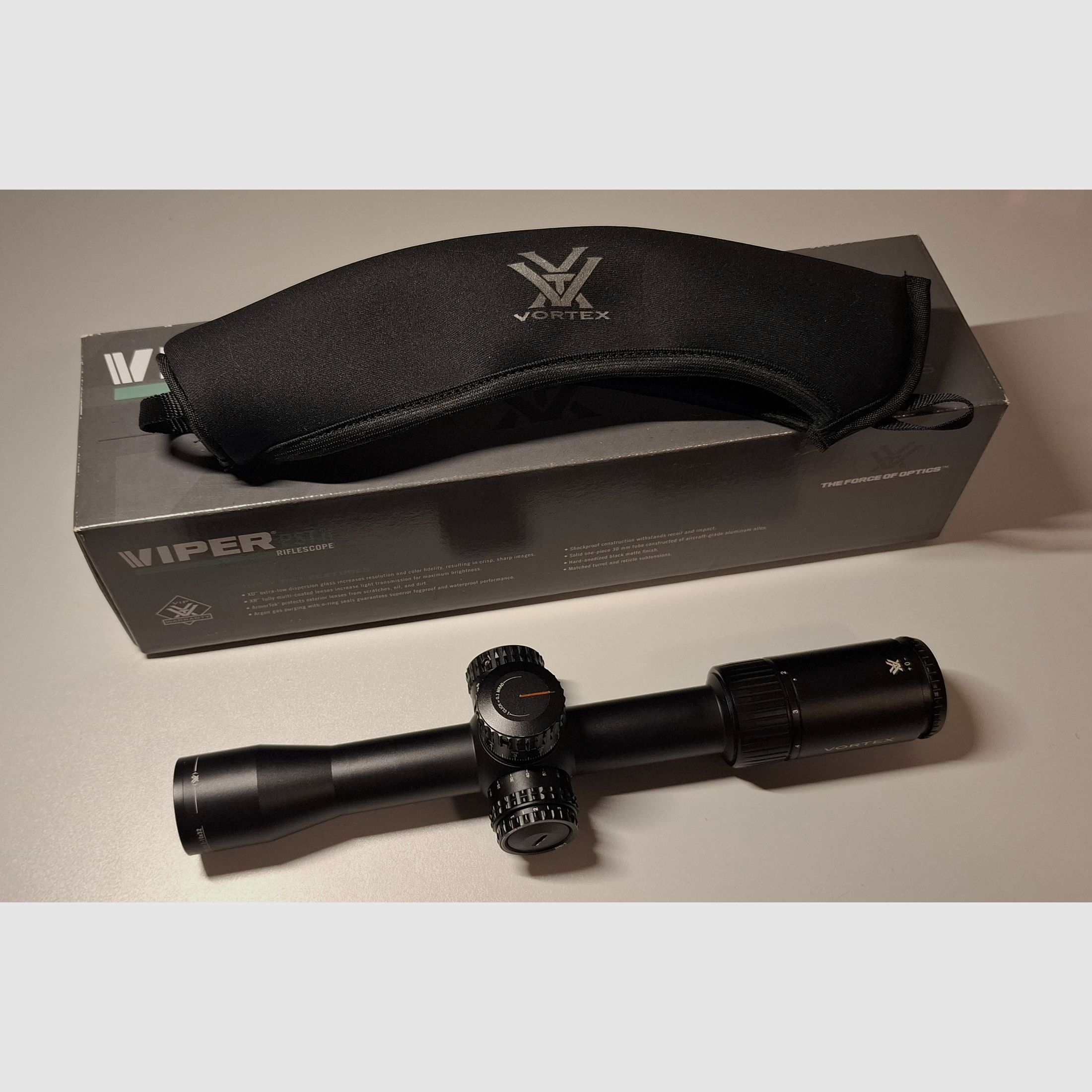 Vortex Viper PST Gen II 2-10x32 FFP MRAD scope, image 3 of 3