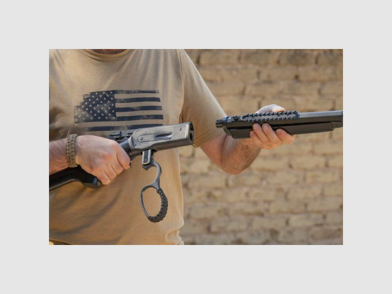 CHIAPPA Lever-Action Repeating Rifle Mod. 1892 Alaskan TD -16' .357Mag Chrome