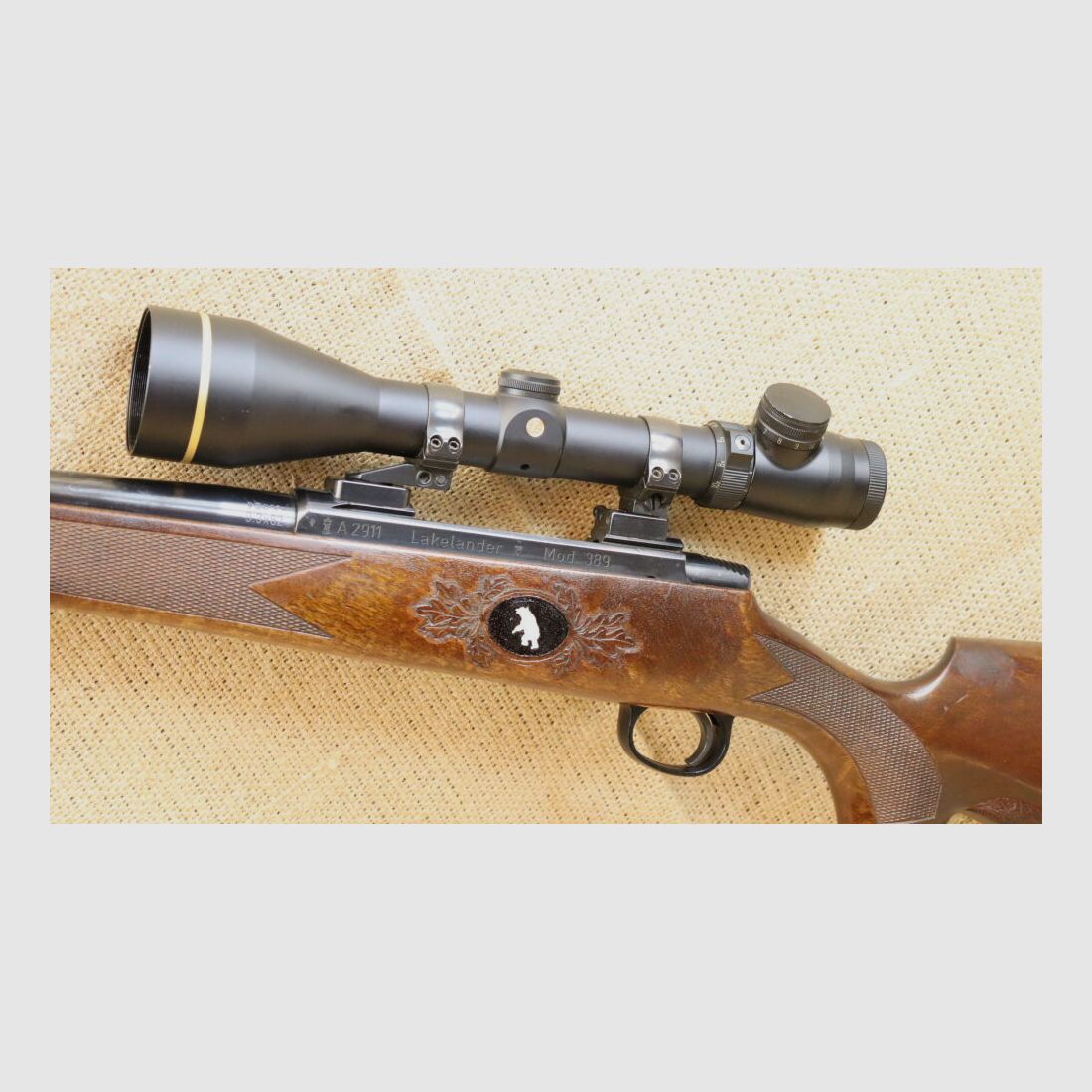 Kongsberg Lakelander Mod. 389 inkl. Leupold ZF Kaliber 9,3x62