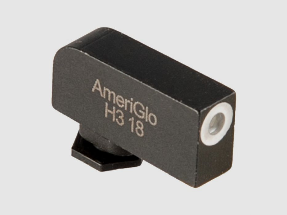 AMERIGLO 0,240″X0,125″ ZIELNIK ZIELONY Z BIAŁYM OBRYSEM DO GLOCK®, zdjęcie 1 z 2