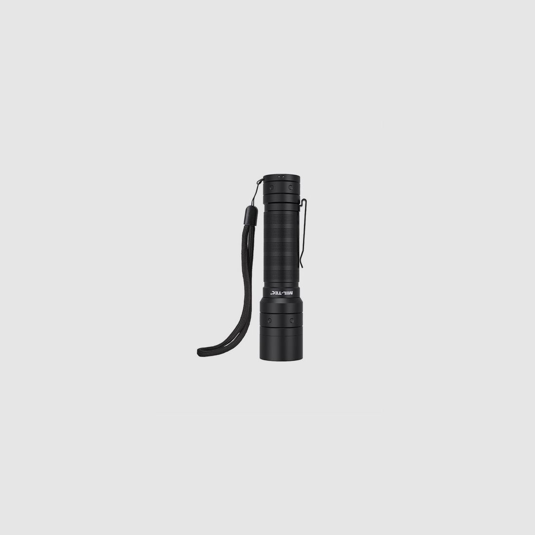 Stablampe MISSION 1000 RECHARGE - Taschenlampe mit 3 Helligkeitsstufen + Stroboskopblitz