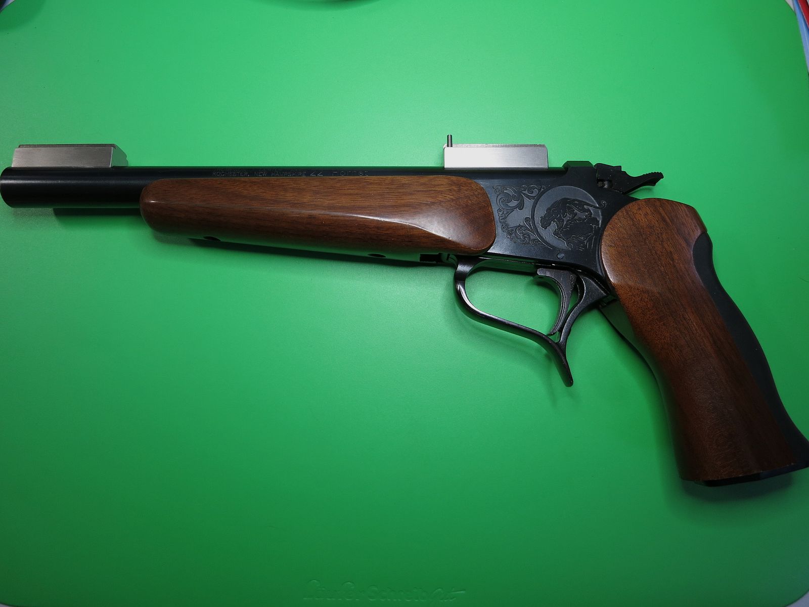 Einzelladerpistole Thompson-Center Contender G2, Kal. .22 Hornet, 2. Generation     #72+73