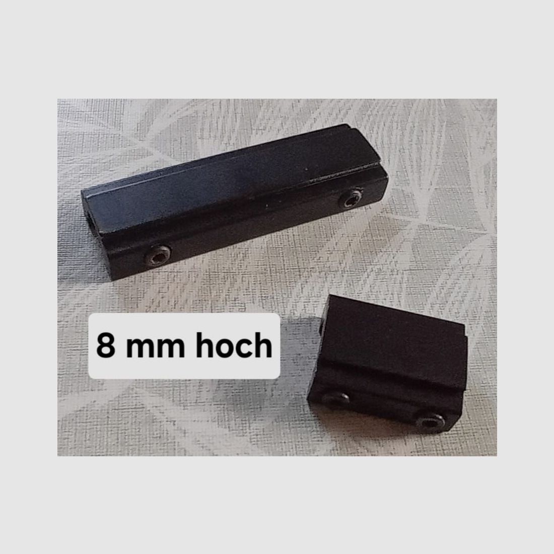 Visierlinienerhöhung 8 mm hoch