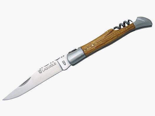 Baladeo Laguiole Taschenmesser, Korkenzieher, Zebrawood, Filework legal fhren