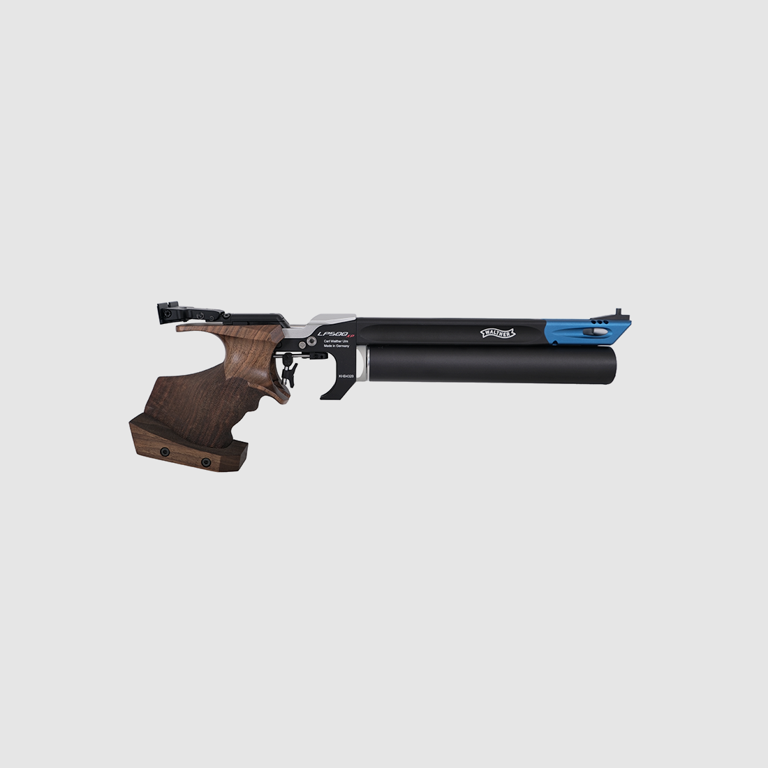 Carl-Walther LP500 EXPERT XP walnootgreep maat M rechts luchtpistool match, afbeelding 1 van 6