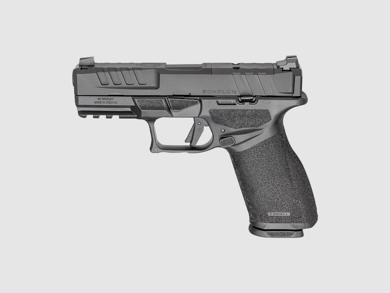 Pistola HS Springfield Echelon 4.0 FC U-Notch 9x19 Luger nera, immagine 1 di 8