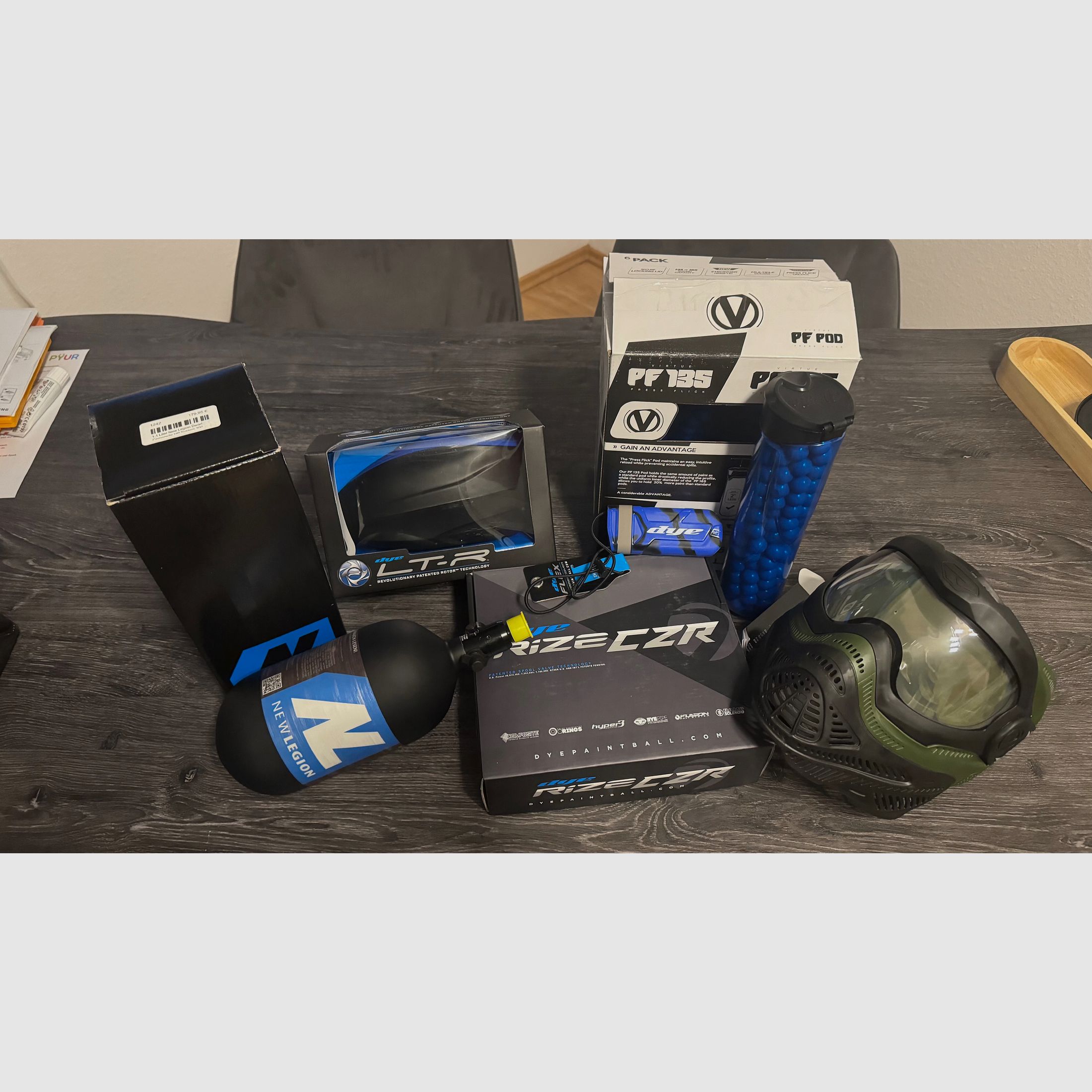 Neu Dye Rize CZR Sparpaket Set
