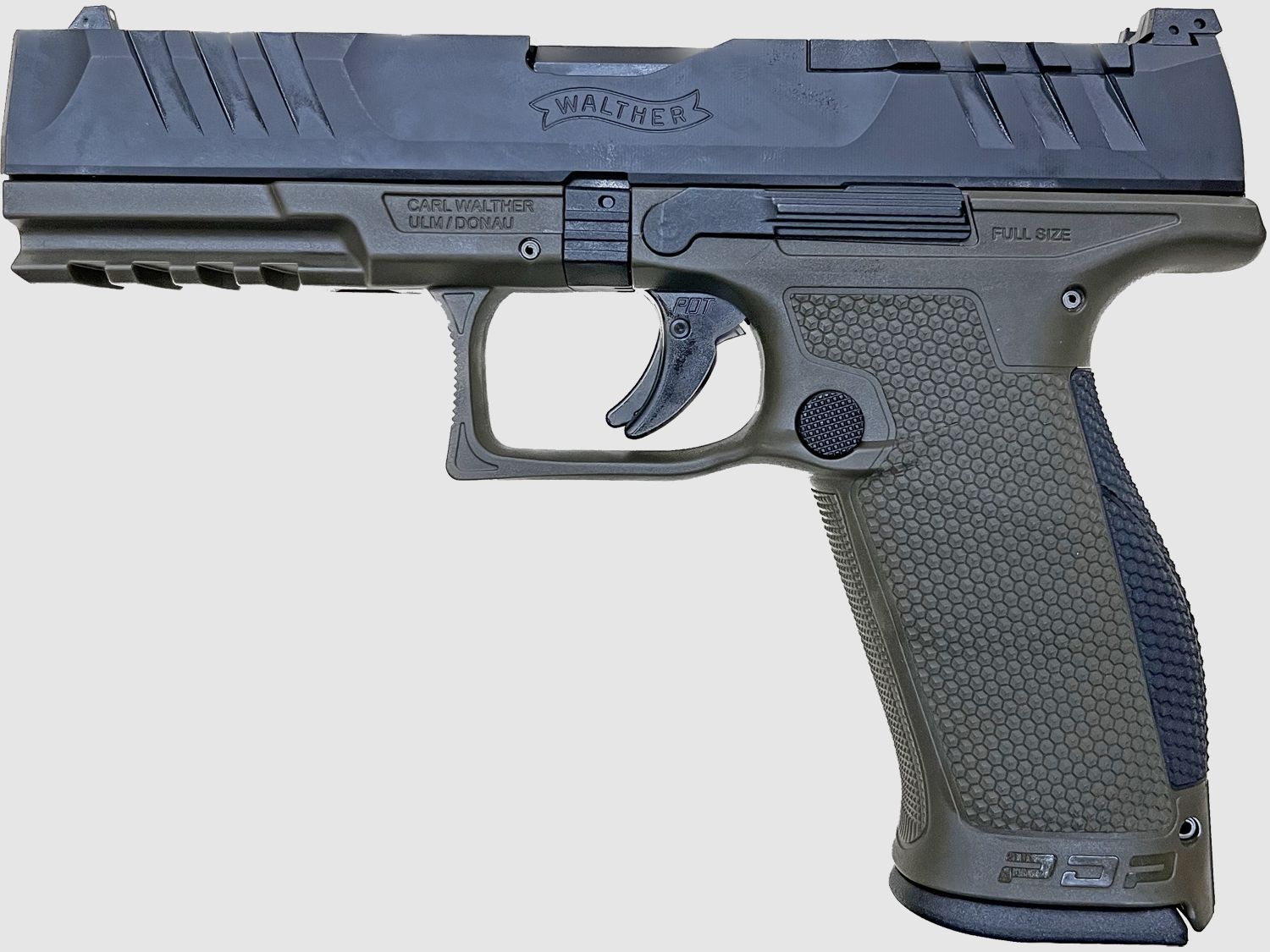 Walther PDP 4.5 inch FS OD Green 9mm Luger