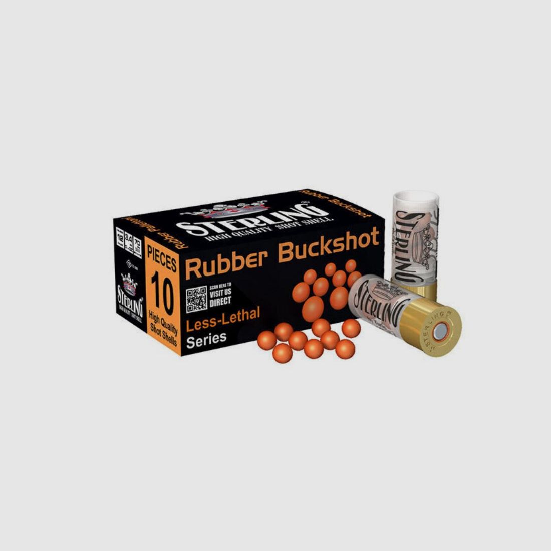 STERLING Rubber Buckshot 12/70