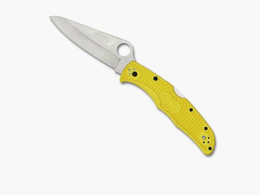 Navaja Spyderco Pacific Salt 2 FRN Amarillo Liso Acero