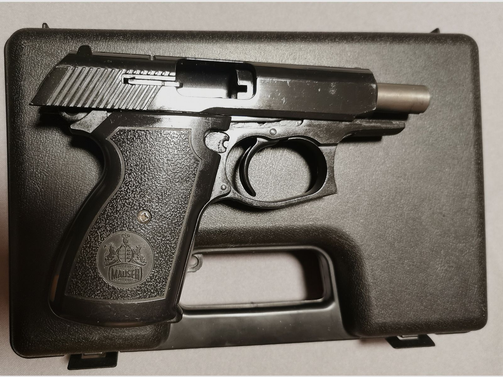 Mauser HSC 90 Schwarz Sammlerwaffen mit PTB Frei ab 18 Jahre