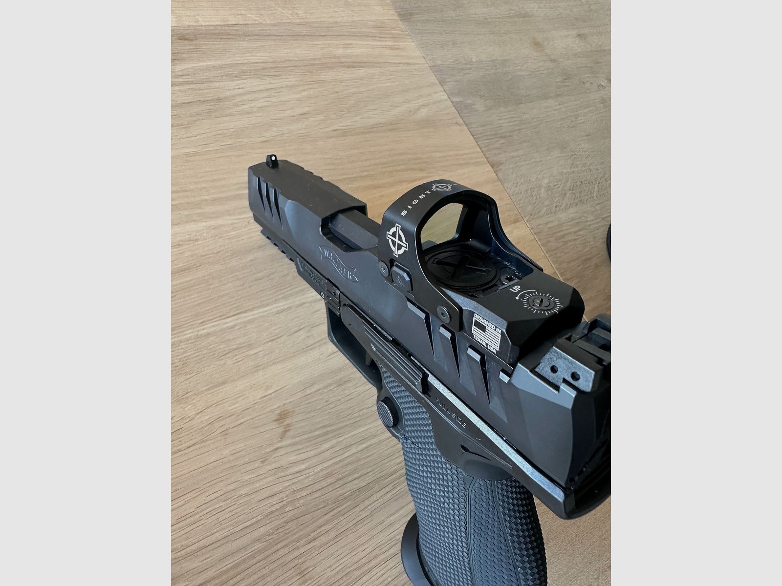 Walther PDP Pro NT FS mit Sightmark Optik Mini Shot M-Spec FMS Rotpunkt