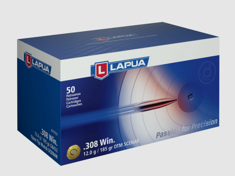 Lapua .308 Win. Scenar 185 gr. -50 stuks