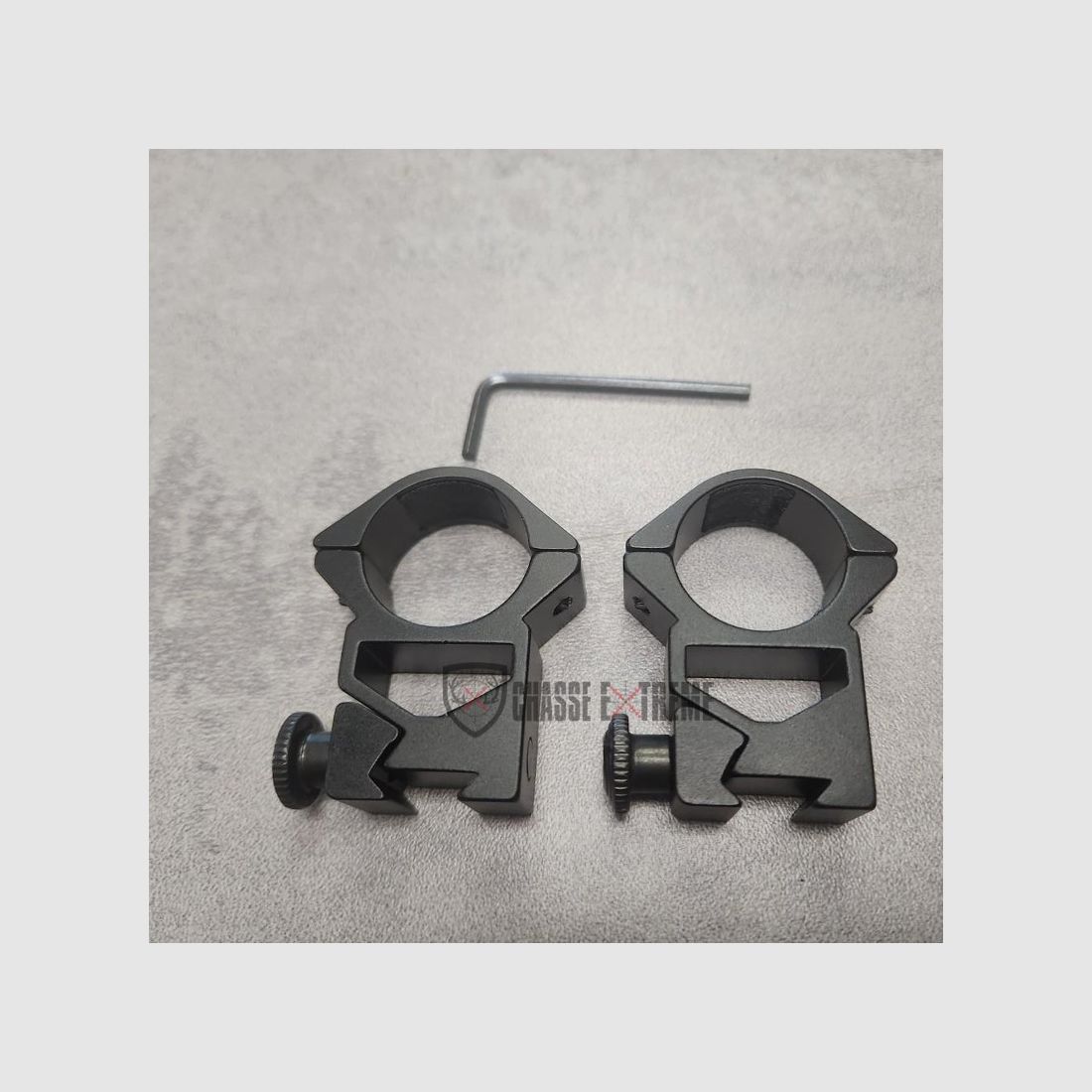 Alu-Halsband D.25.4 Hoch Rail 11mm