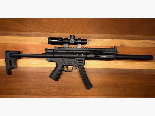German Sport Guns - GSG-16 (.22 lfB) | État impeccable | env. 100 coups | incl. optique