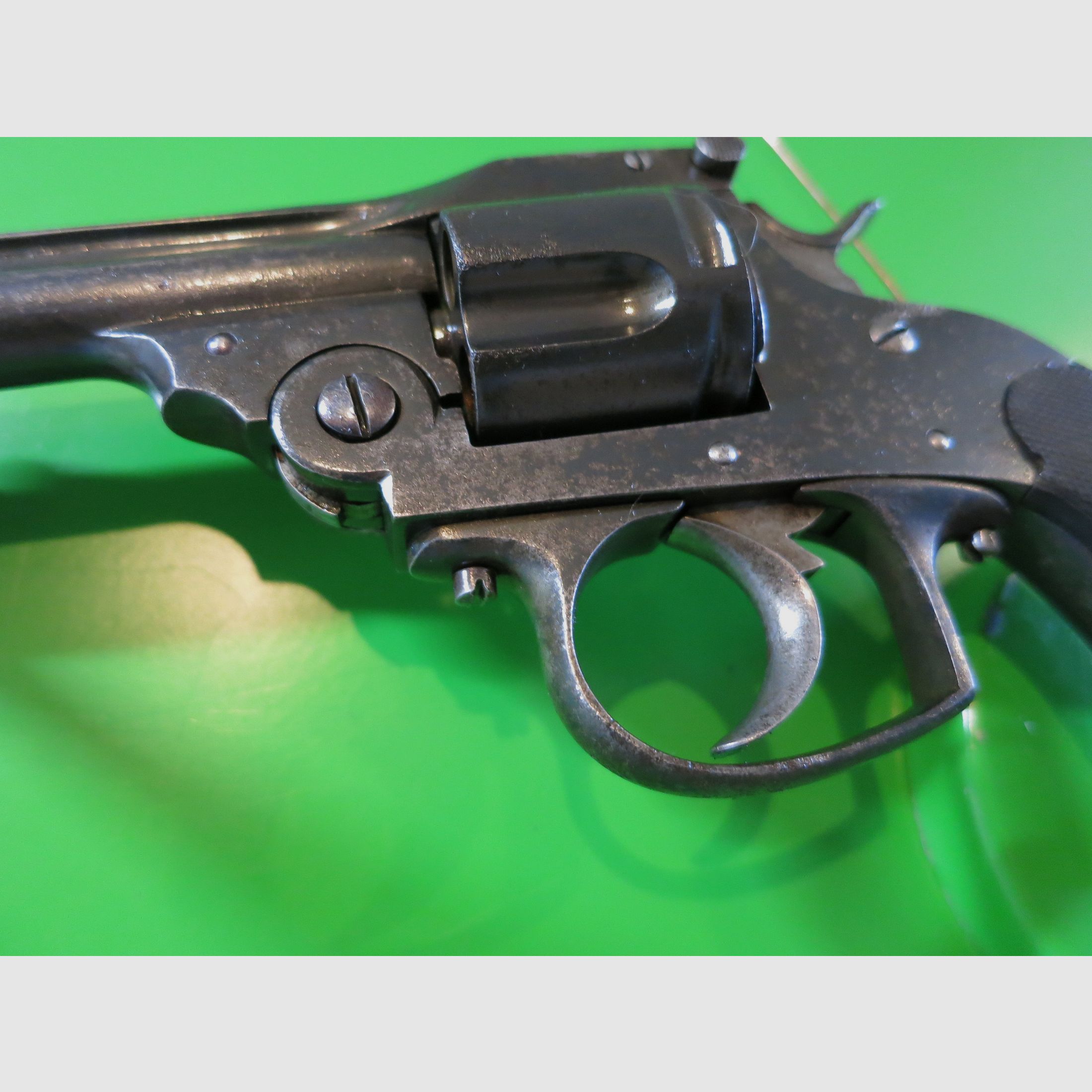 Belgian break-action revolver like Garate Anitua & Co., copy of Smith & Wesson Frontier, .320 Short #87