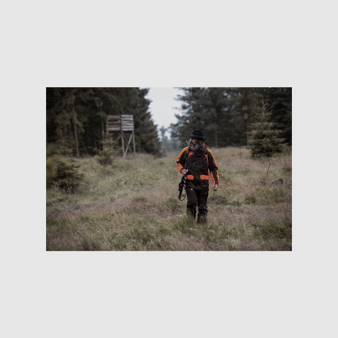 Northern Hunting Herren Drückjagdjacke Thor Gunnar Grün-Orange