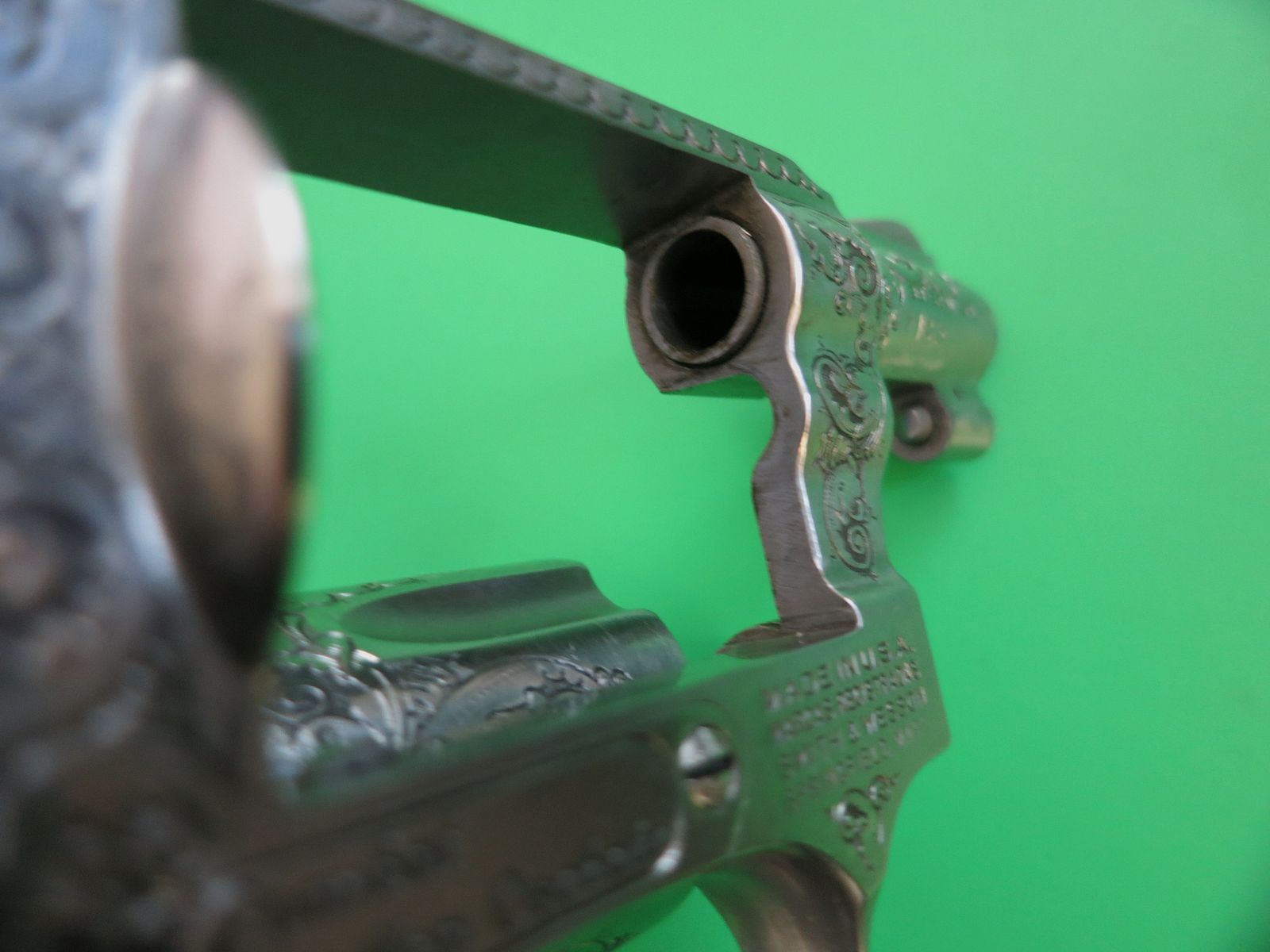 Revolver Smith&Wesson Mod. 60, .38 S&W Special, 2" loop, roestvrij staal, Combat-Waffen Oschatz #92