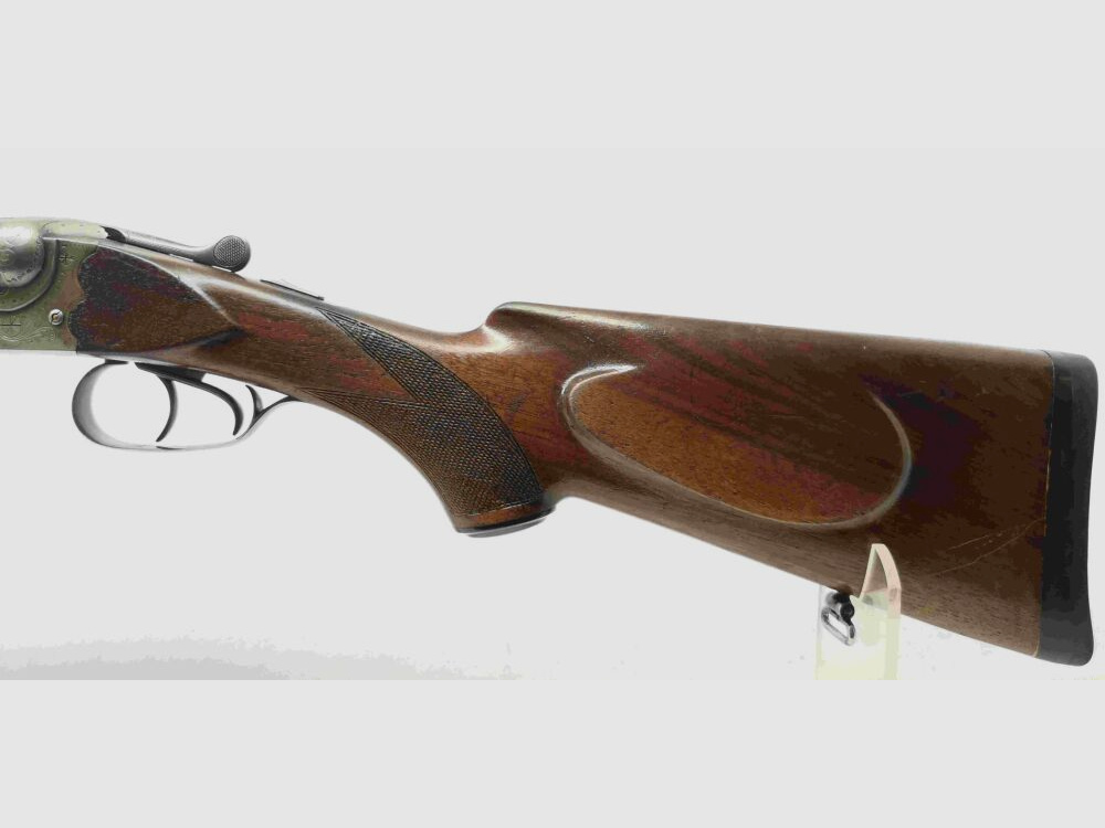 Merkel Doppelflinte Kal. 16 / Q1 Stempel