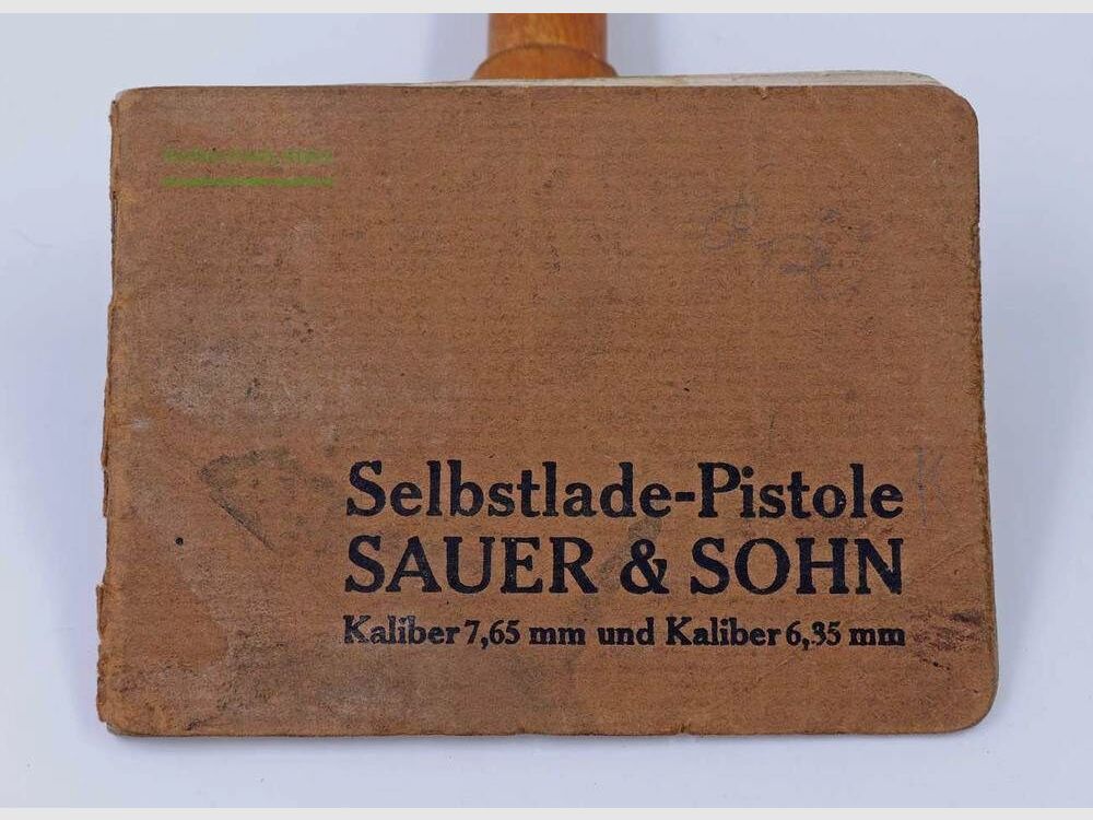 Sauer u. Sohn/Suhl Bedienungsanleitung, Original