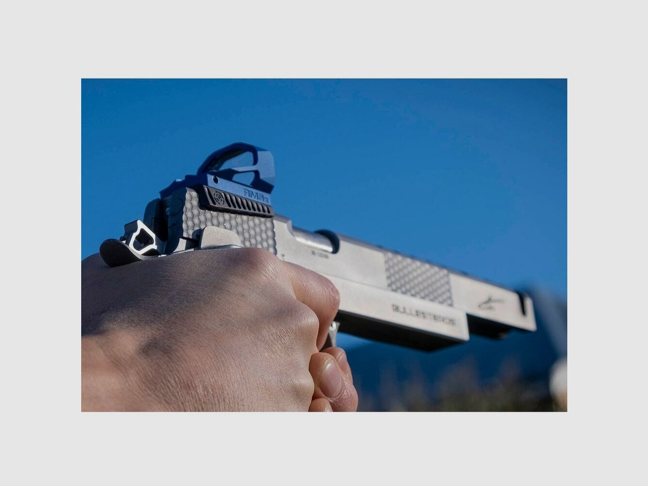 Shield Rotpunktvisier RMSx 4 MOA Dot Blue -