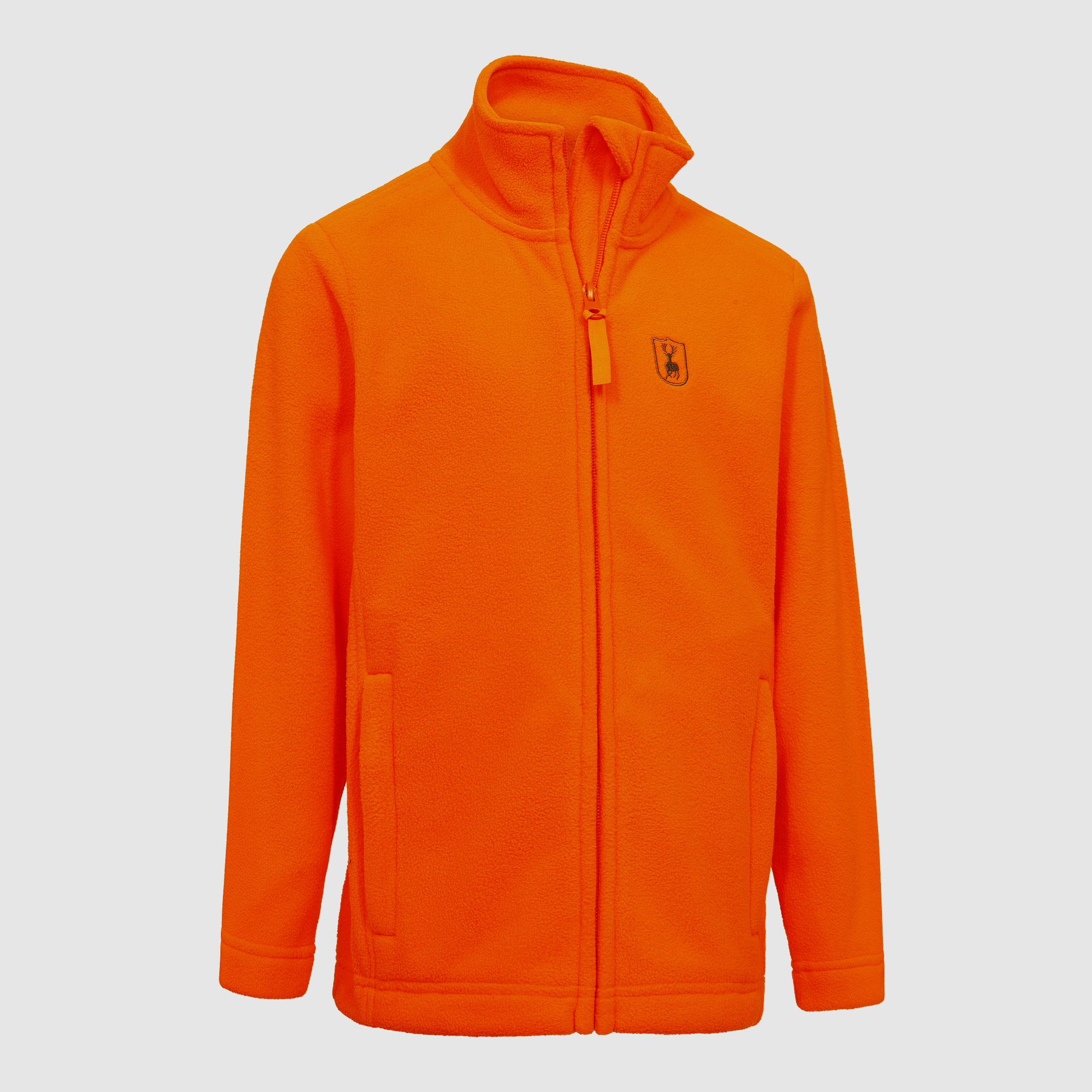 Youth Atlas Light Fleece Jacket - Safety Orange - Clothing Size Children: 152