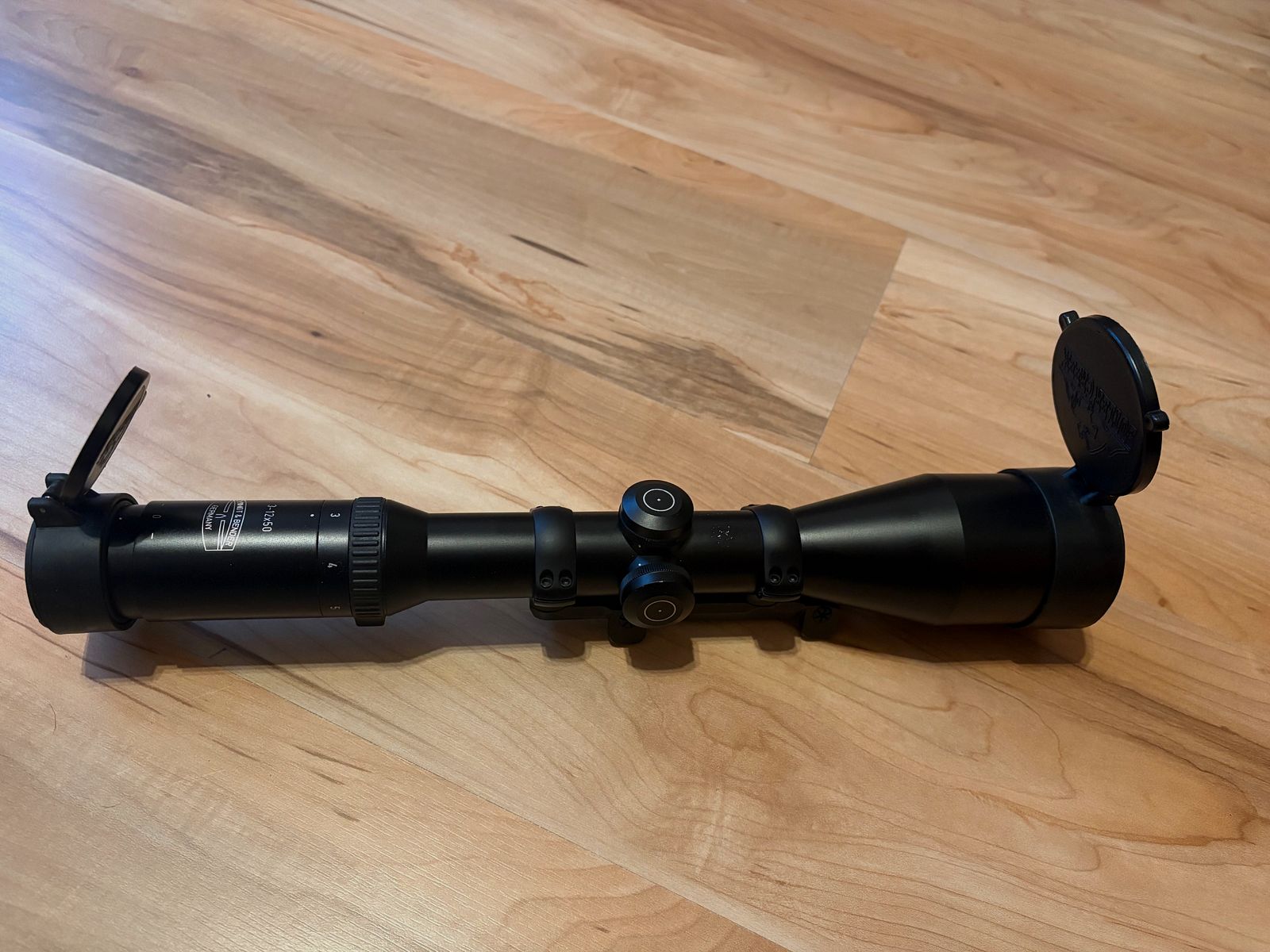 Schmidt & Bender 3-12x50 with Blaser saddle mount