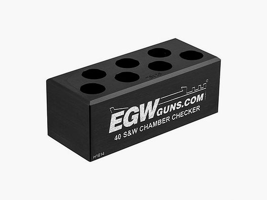 EGW Verificador de cartuchos de 7 alojamientos .40 S&W