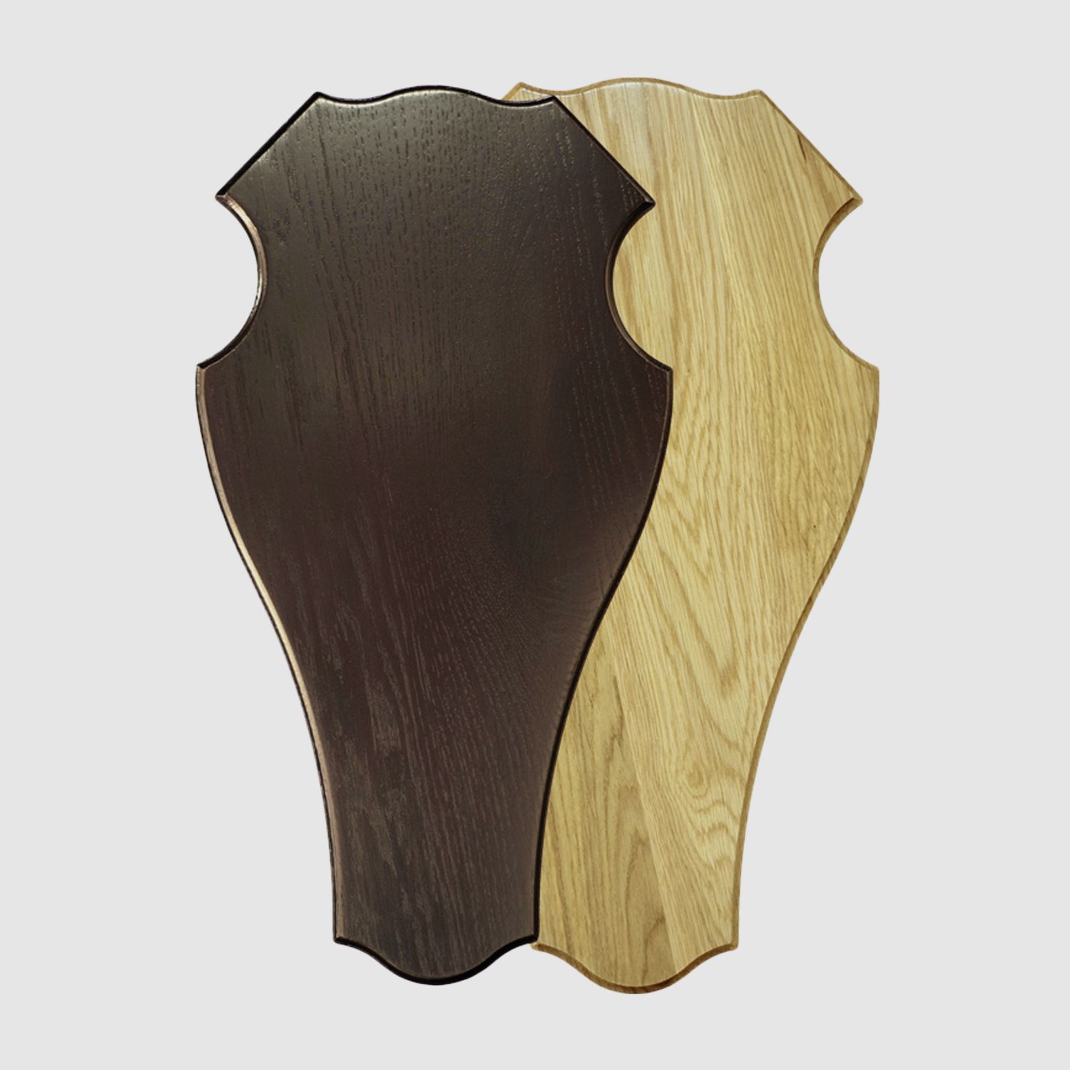 33x18cm -rund/dunkel - ohne Fach