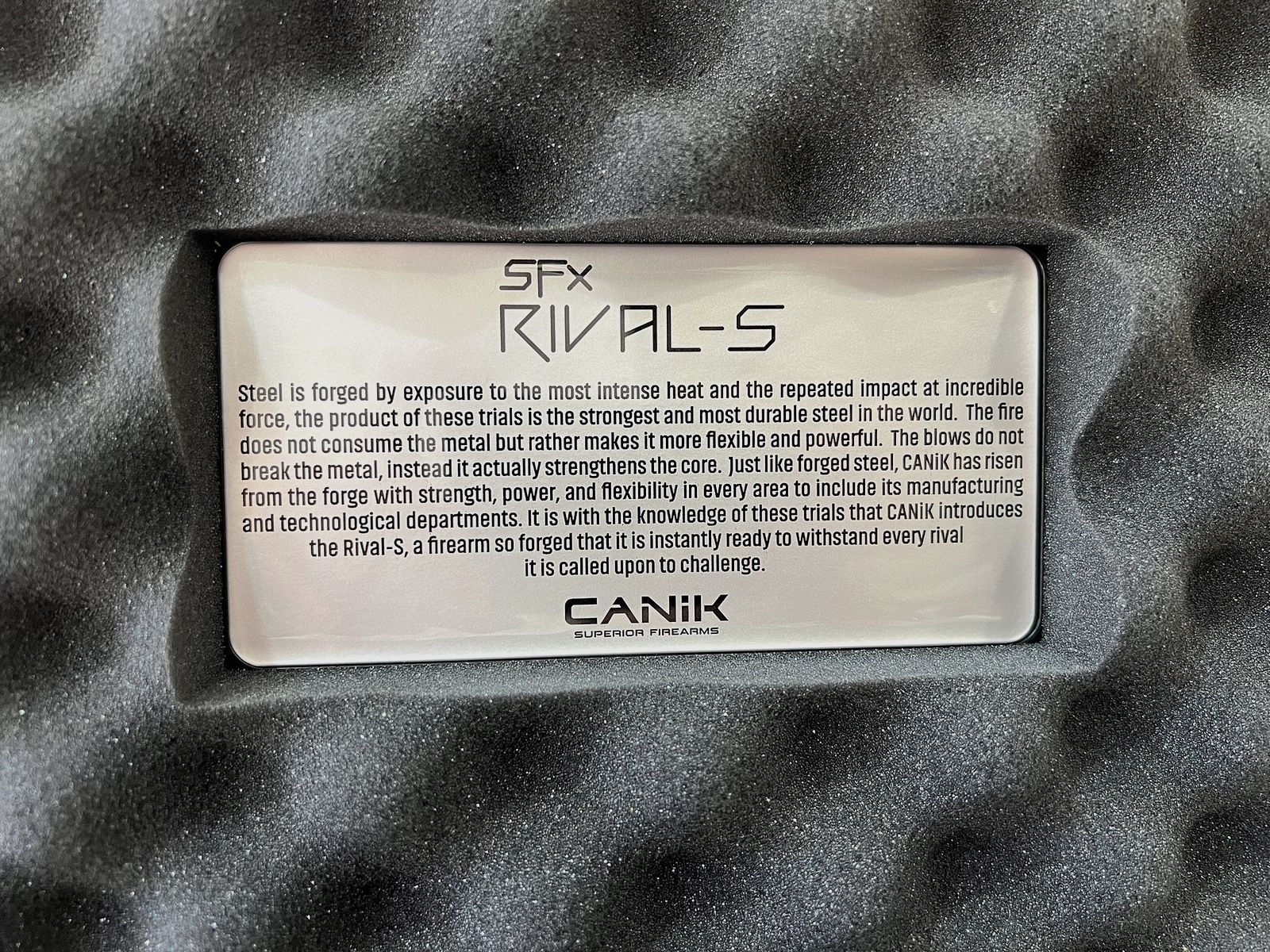 CANIK RIVAL CAŁA METALOWA CHROMOWANA NIEBIESKA – 9X19, zdjęcie 12 z 12