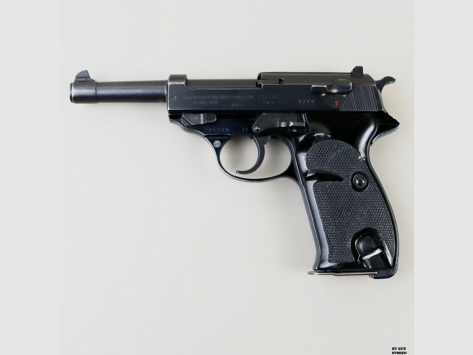 Pistolet Manurhin Walther mod. P1 Berlin Police cal. 9×19 n° de série 226249, image 1 sur 9