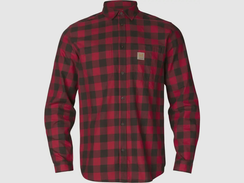 Härkila Camisa Escandinava (Cuadro Rojo)