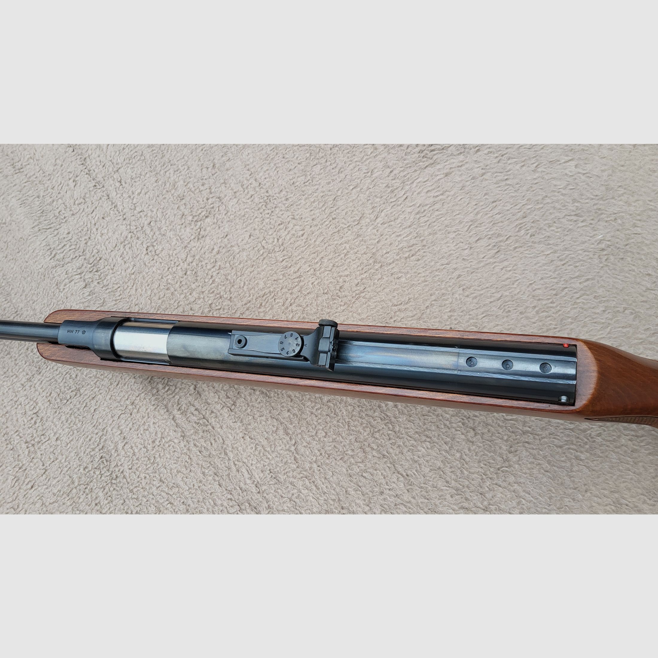  Luftgewehr HW 77 mit Zielfernglas 