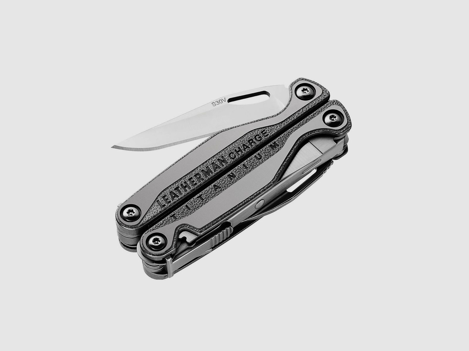 Leatherman CHARGE + TTI Titanium, Nylon Holster mit Tasche, M