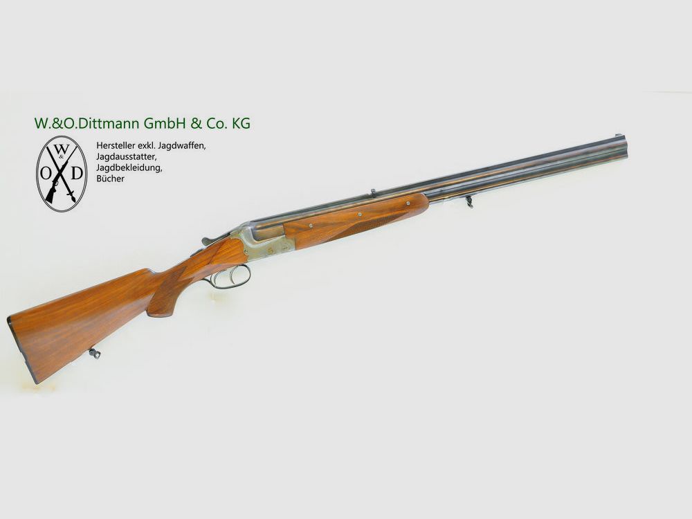 Merkel double-barreled rifle Mod. 210 - Cal. 6.5x57R // 16/70