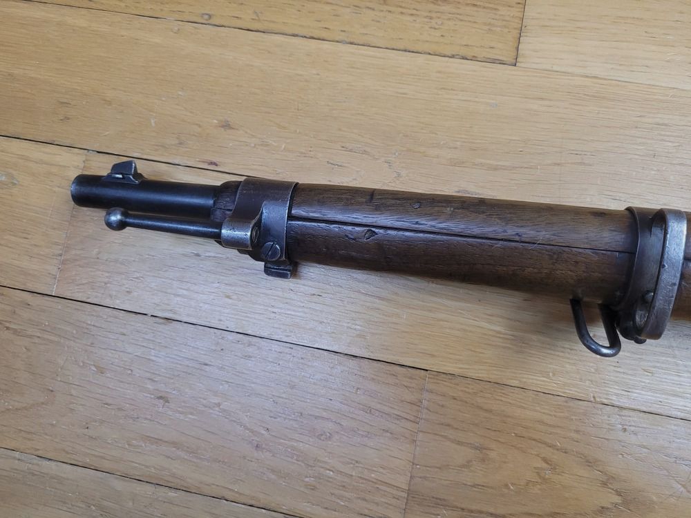 Venerabler und seltener österreichischer Kavallerie-Mosqueton M95 (nicht 95/30!) – Originalkaliber aus 14-18 in 8×50 Mannlicher (und nicht in 8x56R nach 1930) – Mannlicher-Clip verfügbar – Arsenal von Steyr und 100% original – Kategorie D – Sehr selten und in insgesamt gutem Zustand, Bild 31 von 31