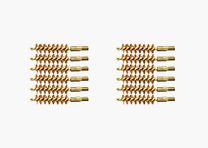 12 cepillos de limpieza de bronce .38/357 pistola