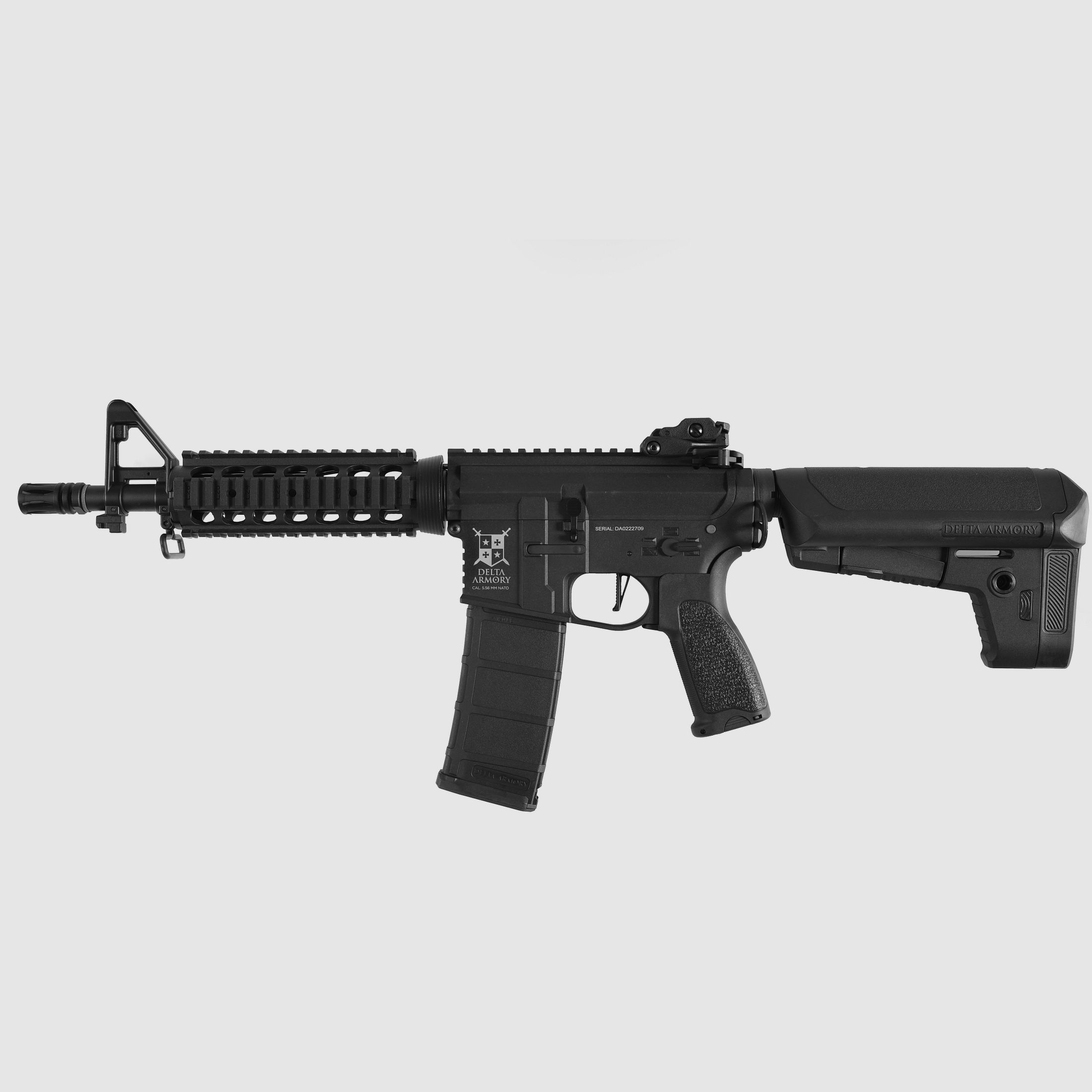 AR15 CQB-R Charlie (Schwarz) max. 0,5J Delta Armory