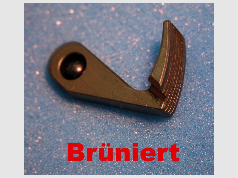 Extendet Cylinder Release-Longslide fr S&W Revolver STAINLESS /BRNIERT ODER SATINIERT Schwarz brniert