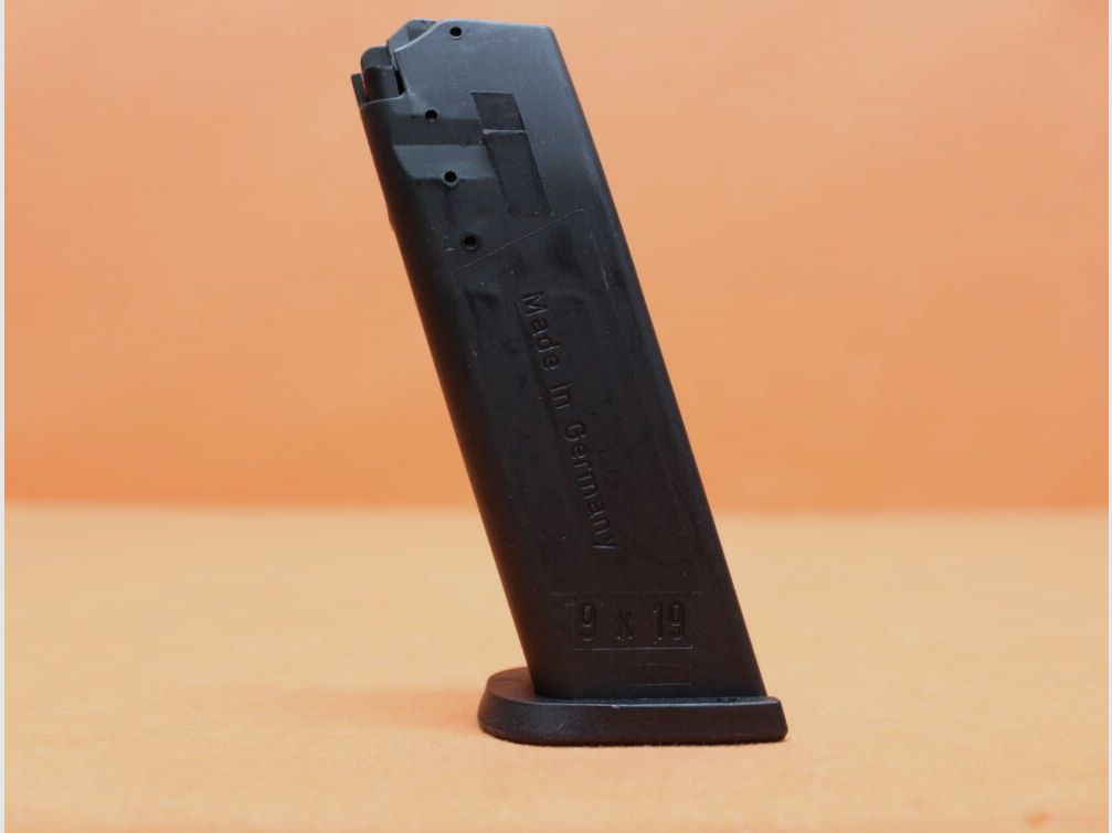 Heckler&Koch Heckler&Koch HK USP: Magazin H&K 15-Schuss 9mmLuger Polymer schwarz (9mmPar, Bild 2 von 3