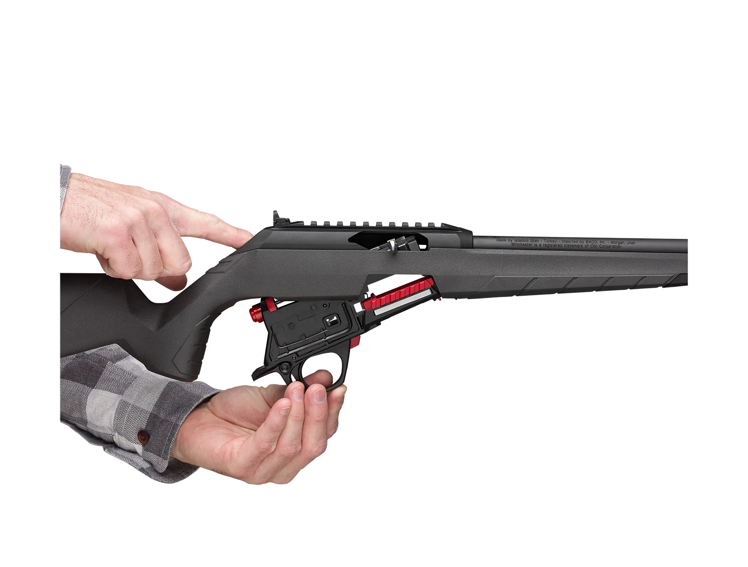 Winchester WILDCAT COMPOSITE – 457-18 – dbm-drop box magazine 5+1, imagen 6 de 8