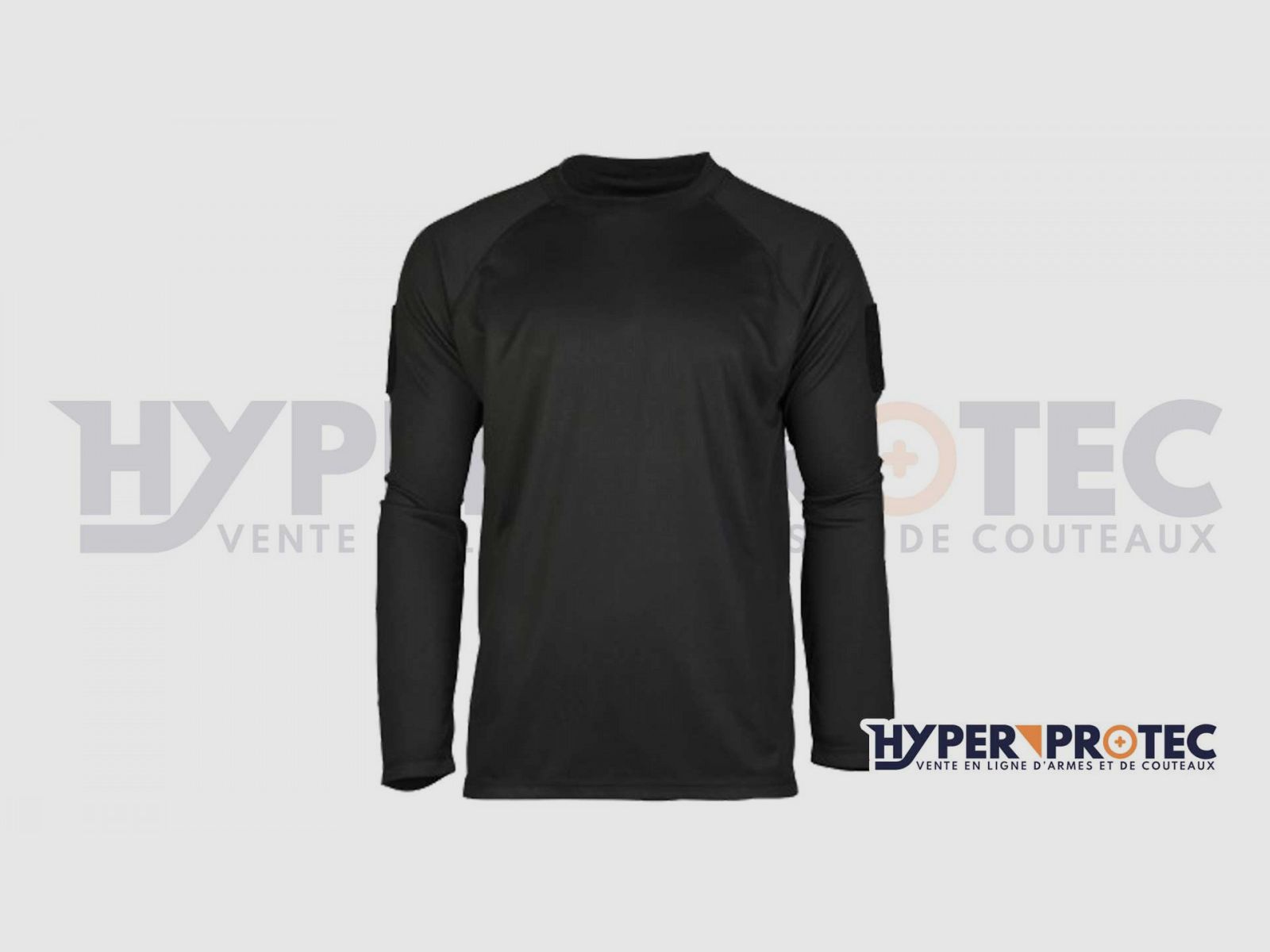 T-shirt a maniche lunghe Quick Dry - Nero, immagine 2 di 2