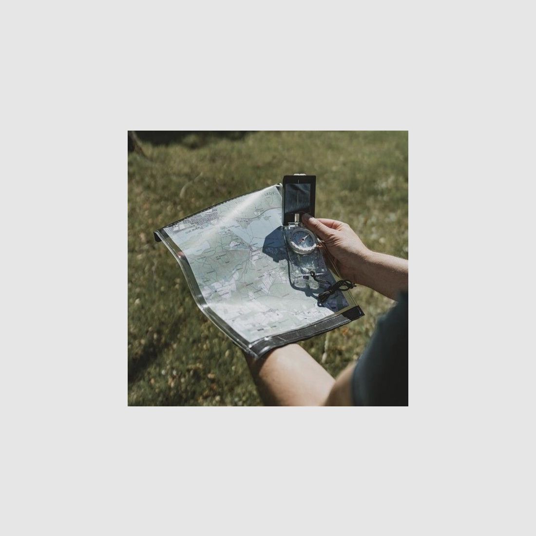 Easy Camp Map Compass Mirror, billede 3 af 4